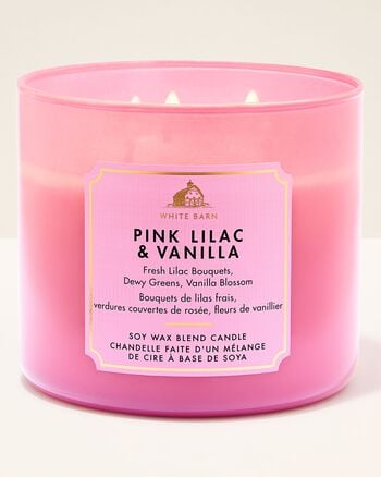 Pink Lilac & Vanilla 3-Wick Candle 三芯蠟燭