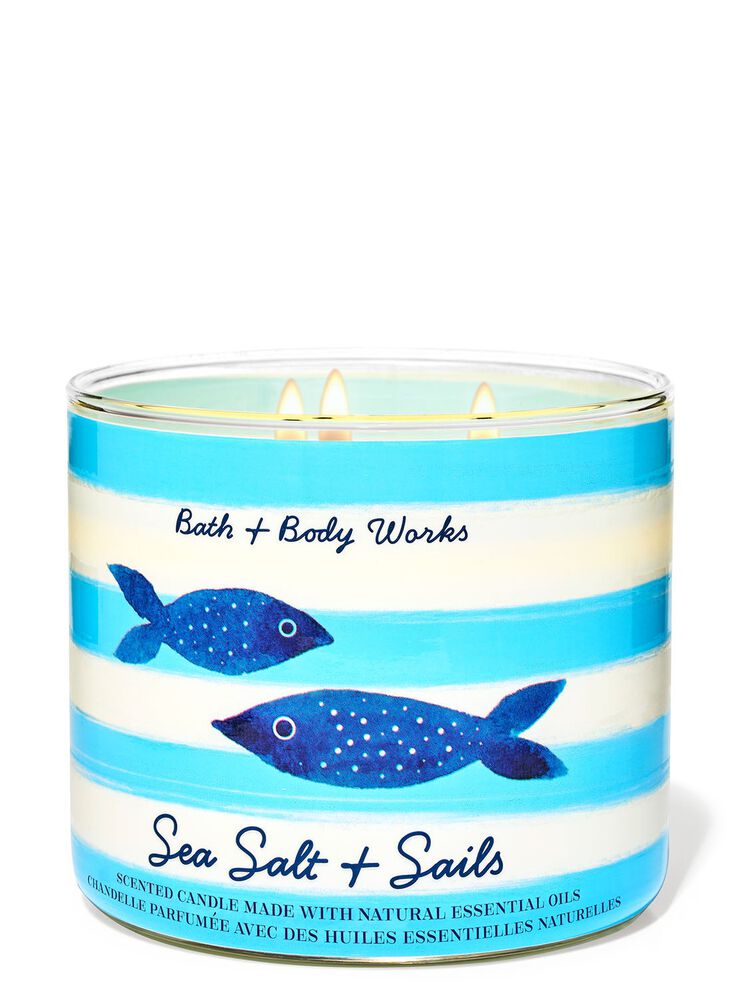 Sea Salt & Sails 3-Wick Candle 三芯蠟燭