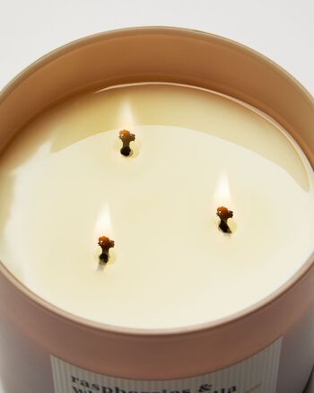 Raspberries & Whipped Vanilla 3-Wick Candle 三芯蠟燭