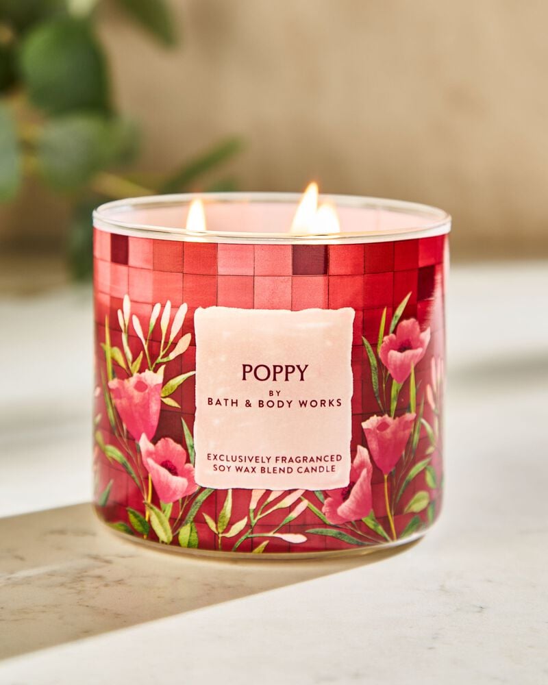 Poppy 3-Wick Candle 三芯蠟燭