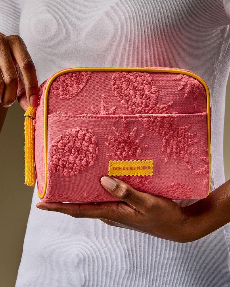 Pink Pineapple Cos Bag Cosmetic Bag 化妝包