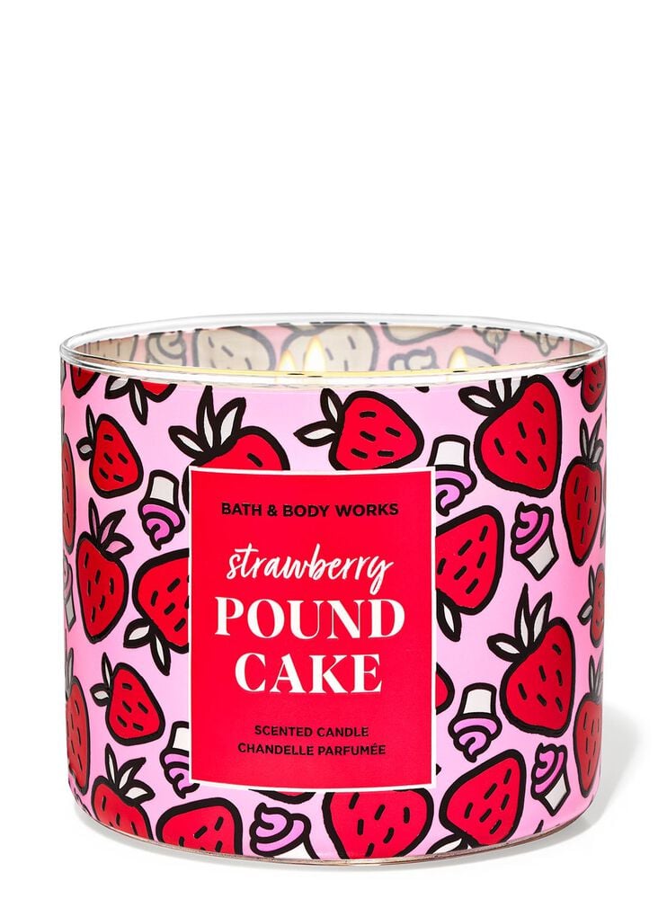 Strawberry Pound Cake 3-Wick Candle 三芯蠟燭