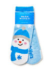Snowman Shea-Infused Lounge Socks image number null
