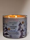 Lavender & Pine 3-Wick Candle image number null