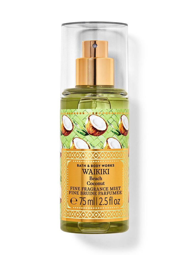 Waikiki Beach Coconut Travel Size Fine Fragrance Mist 旅行裝香氛噴霧