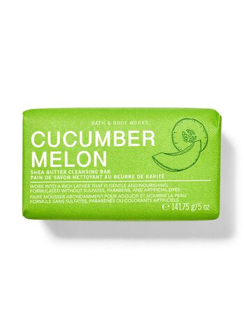 Cucumber Melon Shea Butter Cleansing Bar 乳木果油潔膚皂