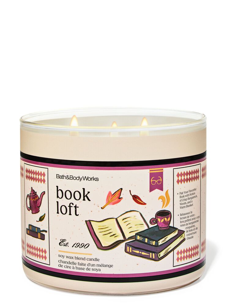 Book Loft 3-Wick Candle 三芯蠟燭