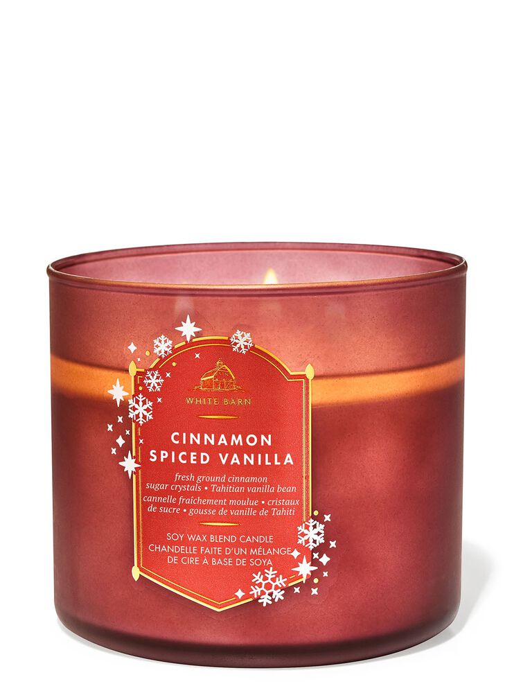 Cinnamon Spiced Vanilla 3-Wick Candle 三芯蠟燭