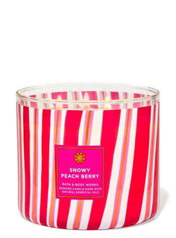 Snowy Peach Berry 3-Wick Candle 三芯蠟燭