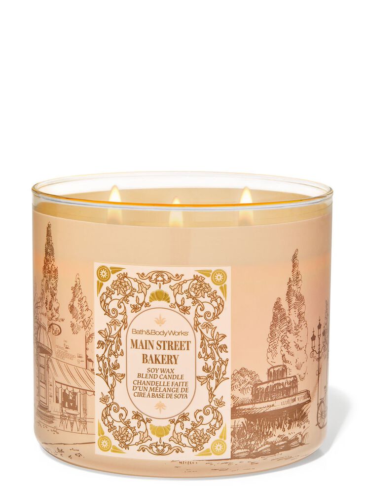 Main Street Bakery 3-Wick Candle 三芯蠟燭