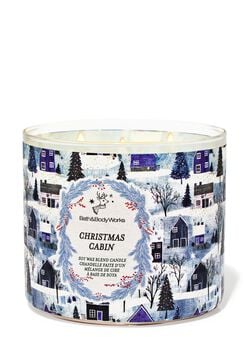 Christmas Cabin 3-Wick Candle