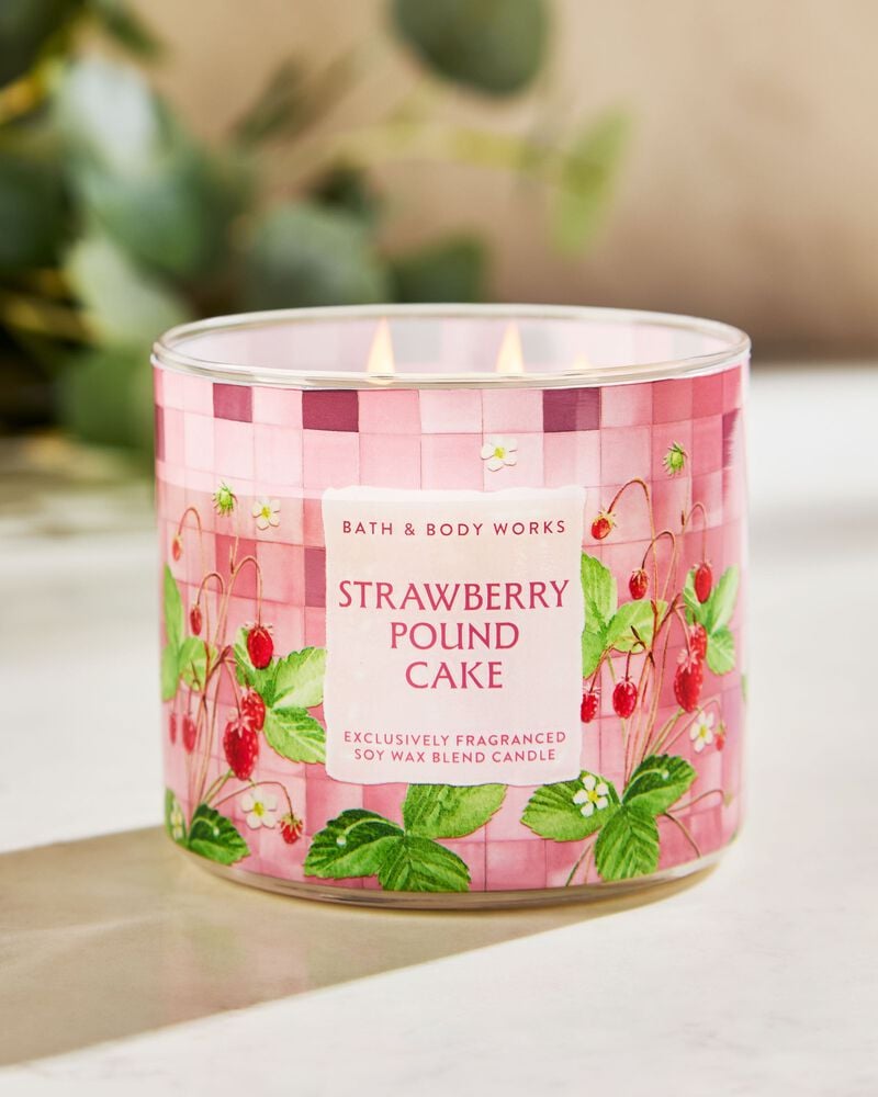 Strawberry Pound Cake 3-Wick Candle 三芯蠟燭