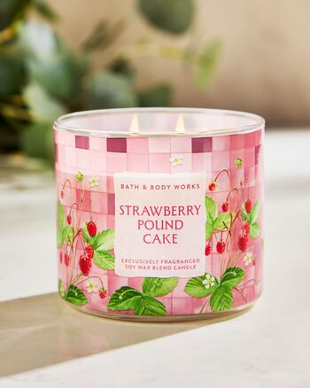 Strawberry Pound Cake 3-Wick Candle 三芯蠟燭