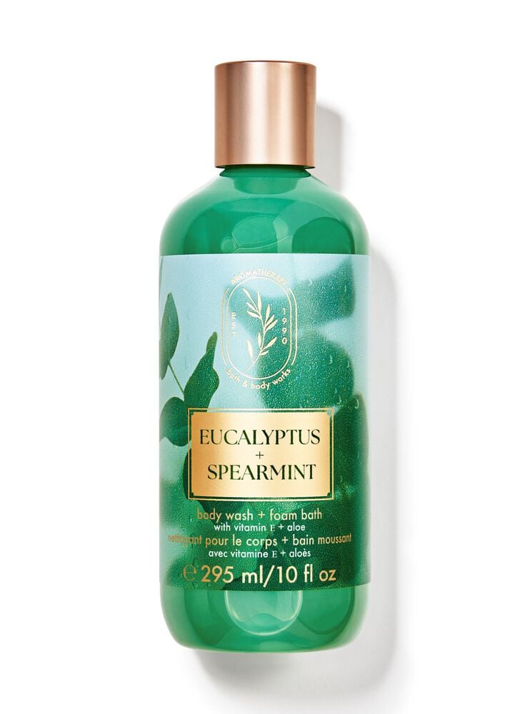 Eucalyptus Spearmint Body Wash & Foam Bath 沐浴露與泡泡浴