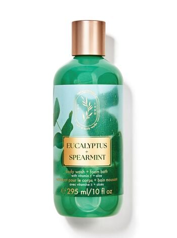 Eucalyptus Spearmint Body Wash & Foam Bath 沐浴露與泡泡浴