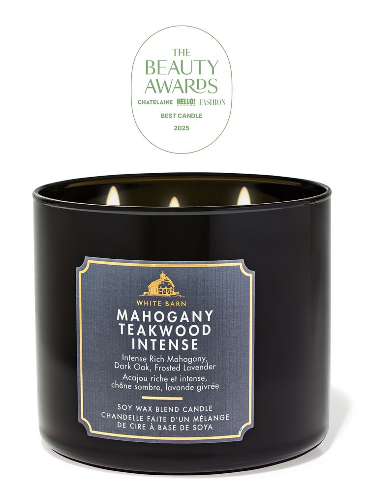 Mahogany Teakwood Intense 3-Wick Candle 三芯蠟燭