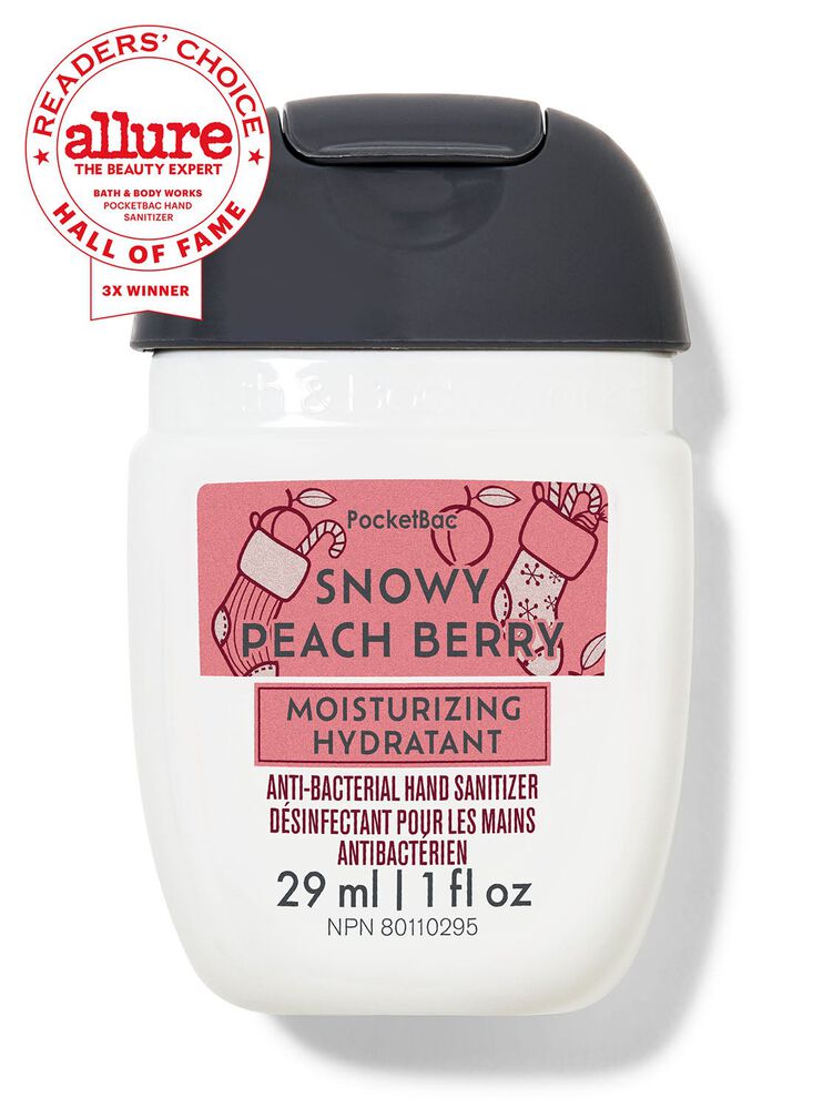 Snowy Peach Berry PocketBac Hand Sanitizer PocketBac搓手液