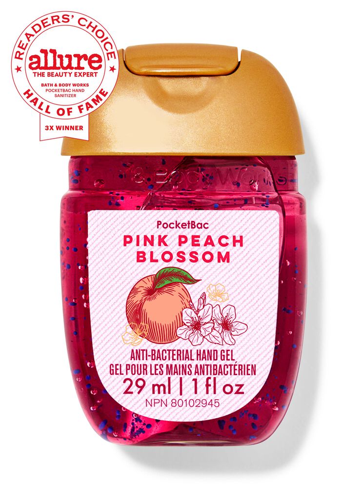 Pink Peach Blossom PocketBac Hand Sanitizer PocketBac搓手液