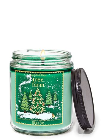 Tree Farm Mason Single Wick Candle 梅森罐裝單芯蠟燭