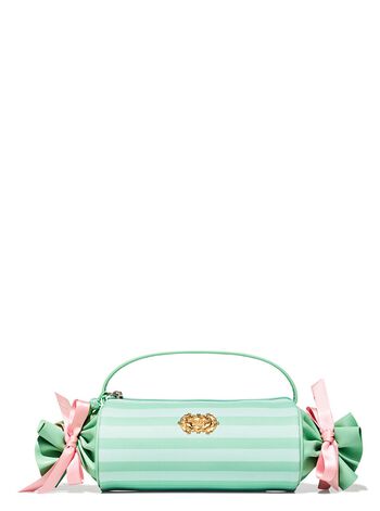 Candy Striped Cosmetic Bag Cosmetic Bag