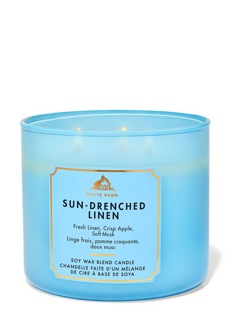 Sun-Drenched Linen 3-Wick Candle 三芯蠟燭