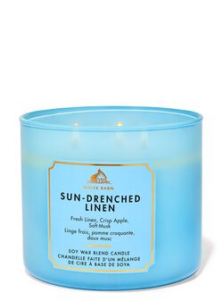 Sun-Drenched Linen 3-Wick Candle Sun-Drenched Linen 3-Wick Candle