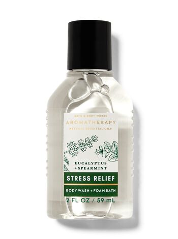 Eucalyptus Spearmint Travel Size Body Wash and Foam Bath 旅行装泡沫沐浴露