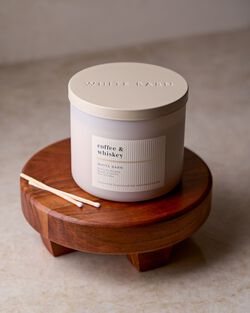 Coffee & Whiskey 3-Wick Candle image number null
