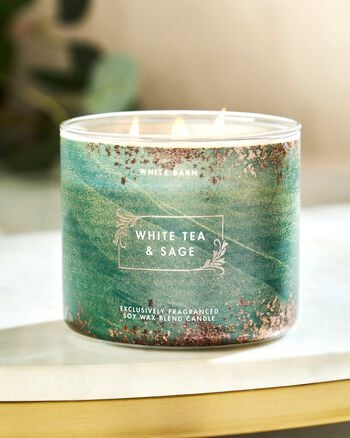 White Tea & Sage 3-Wick Candle 三芯蠟燭