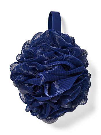 Navy Blue Loofah Bath Sponge 絲瓜纖維沐浴球