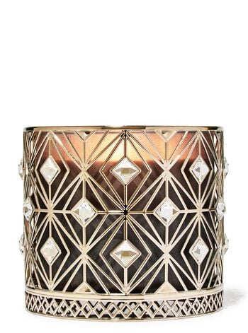 Diamond Bling 3-Wick Candle Holder 三芯蠟燭臺