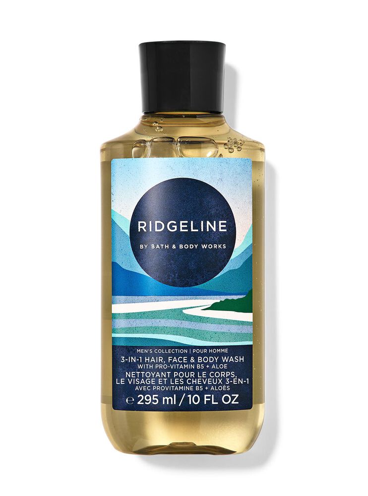 Ridgeline 3-in-1 Hair, Face & Body Wash 三合一洗髮洗面沐浴露
