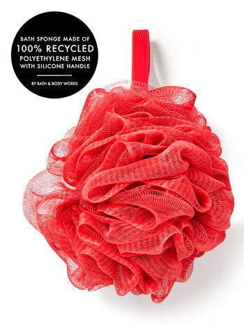 Deep Blush Loofah Bath Sponge 絲瓜纖維沐浴棉