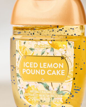 Iced Lemon Pound Cake PocketBac Hand Sanitizer PocketBac搓手液