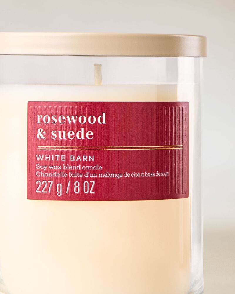 Rosewood & Suede Single Wick Candle 單芯蠟燭