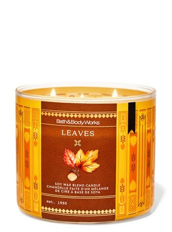 Leaves 3-Wick Candle 3-Wick Candle