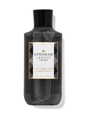 Gingham Legend 3-in-1 Hair, Face & Body Wash 三合一洗頭水、洗面奶和沐浴露
