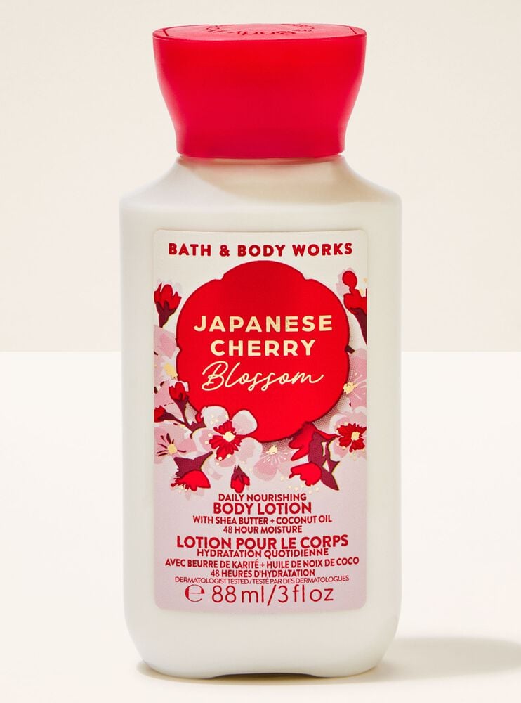 Japanese Cherry Blossom Travel Size Body Lotion Body Lotion