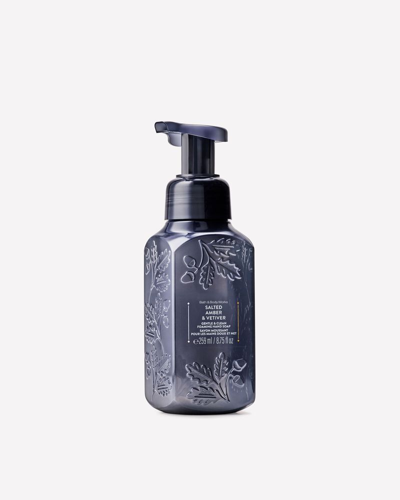 Salted Amber & Vetiver Gentle & Clean Foaming Hand Soap Gentle & Clean Foaming Hand Soap