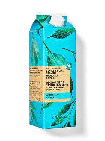 White Tea & Sage Gentle & Clean Foaming Refill 溫和泡泡潔手補充液
