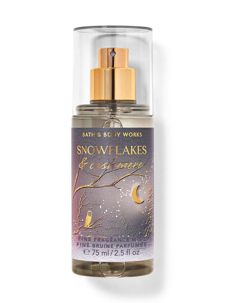 Snowflakes & Cashmere Travel Size Fine Fragrance Mist 旅行裝香氛噴霧