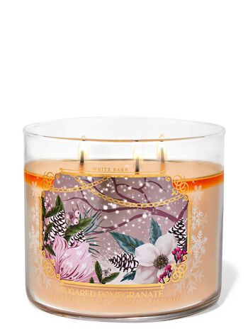 Sugared Pomegranate 3-Wick Candle 三芯蠟燭