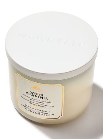 White Gardenia 3-Wick Candle 三芯蠟燭