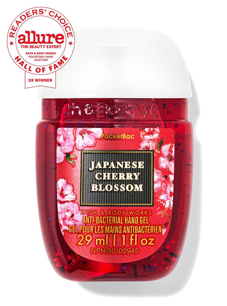 Japanese Cherry Blossom PocketBac Hand Sanitizer PocketBac搓手液