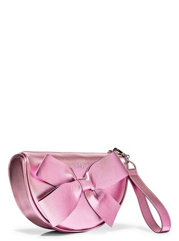 Metallic Bow Cosmetic Bag 化妝包
