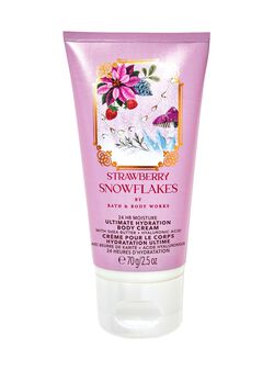Strawberry Snowflakes Travel Size Body Cream
