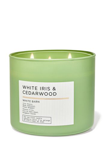 White Iris & Cedarwood 3-Wick Candle 三芯蠟燭