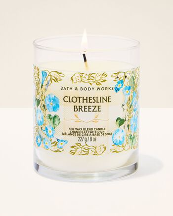 Clothesline Breeze Single Wick Candle 單芯蠟燭