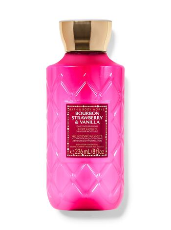 Bourbon Strawberry & Vanilla Body Lotion 潤膚露
