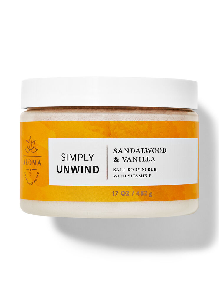 Sandalwood Vanilla Salt Body Scrub 海鹽身體磨砂